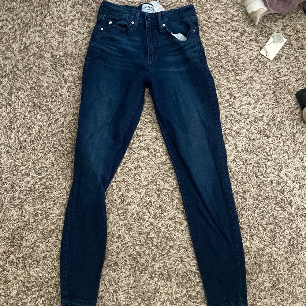Dark wash jeans